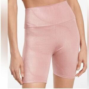 Lanston x Revolve biker shorts Mauve Pink high-waisted Athleisure Size S NWT